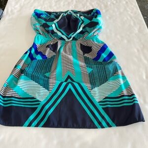 Express strapless dress, size medium.